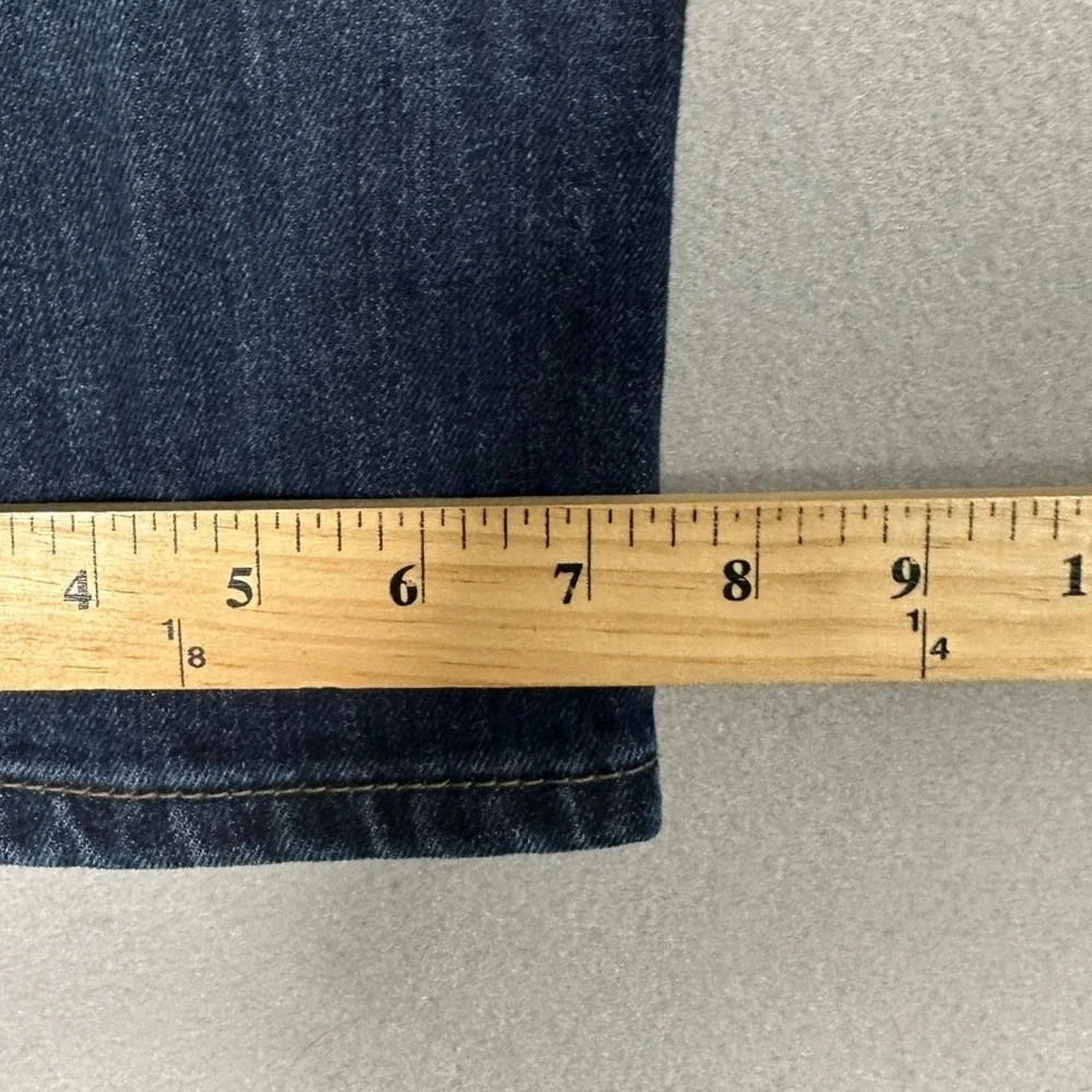 Levis 511 Jeans Mens 38X32 Blue Slim Fit Straight Leg Denim Stretch Dark Wash